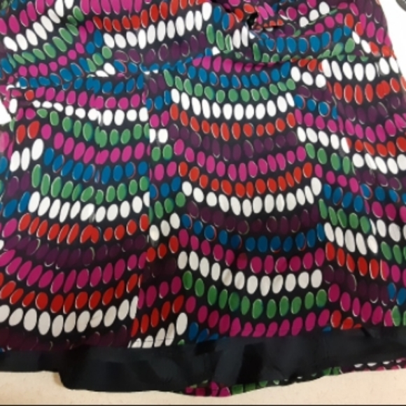 NANETTE LEPORE colorful sleeveless blouse - Picture 2 of 7
